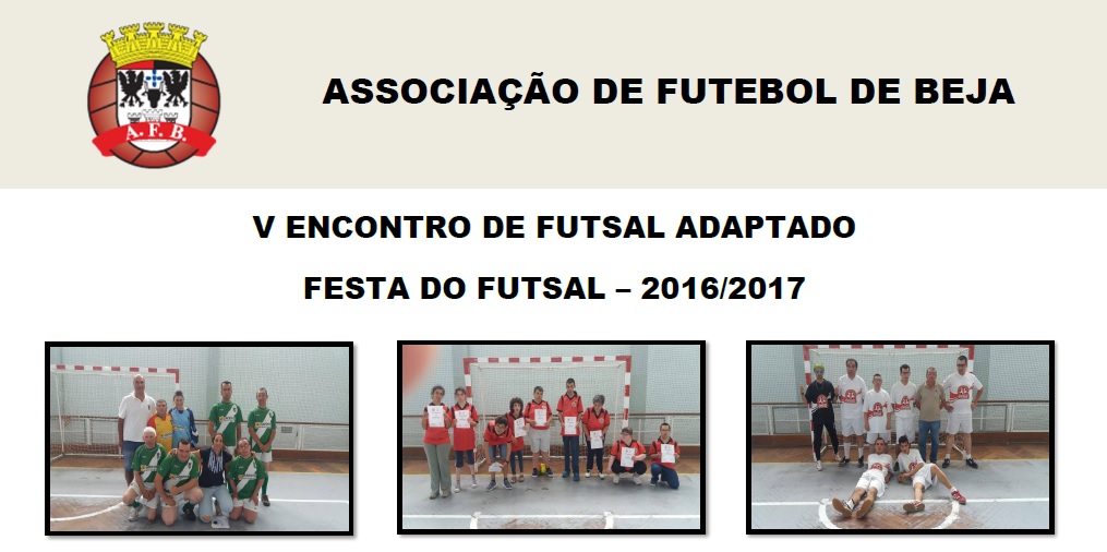 V Encontro de Futsal Adaptado