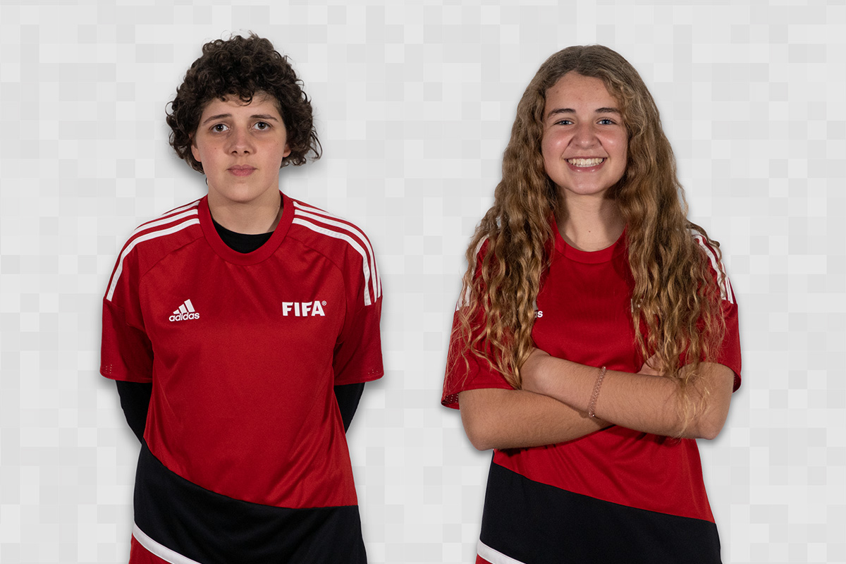 Alexandra Teixeira e Margarida Cavaco integram convocatória da Seleção Nacional Feminina de Futebol Sub-15