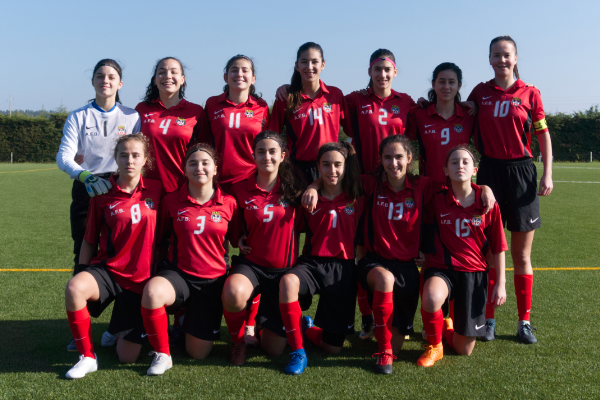 Torneio Interassociações de Futebol 9 Feminino Sub-17: Dois empates souberam a pouco