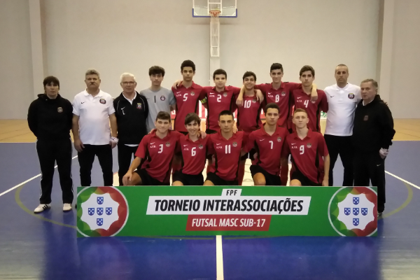 Uma vitória e duas derrotas no Interassociações de Futsal Masculino Sub-17