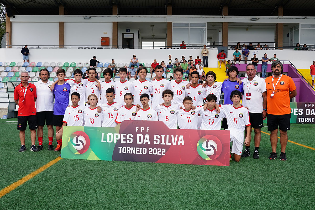 Seleção Distrital Masculina de Futebol Sub-14 fecha Torneio Lopes da Silva em 10.º lugar