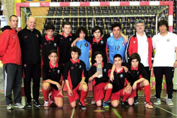 Seleção Distrital de Futsal Sub-15 Masculina conquista prémio disciplina