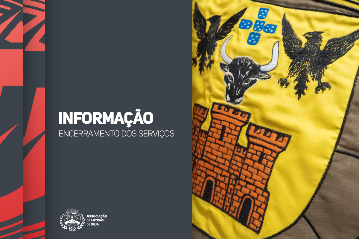 INFORMAÇÃO: Encerramento dos Serviços