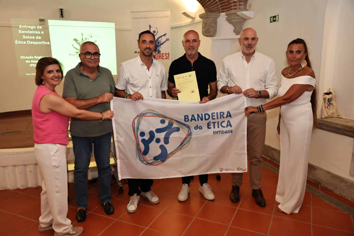 Associação de Futebol de Beja volta a receber Bandeira da Ética