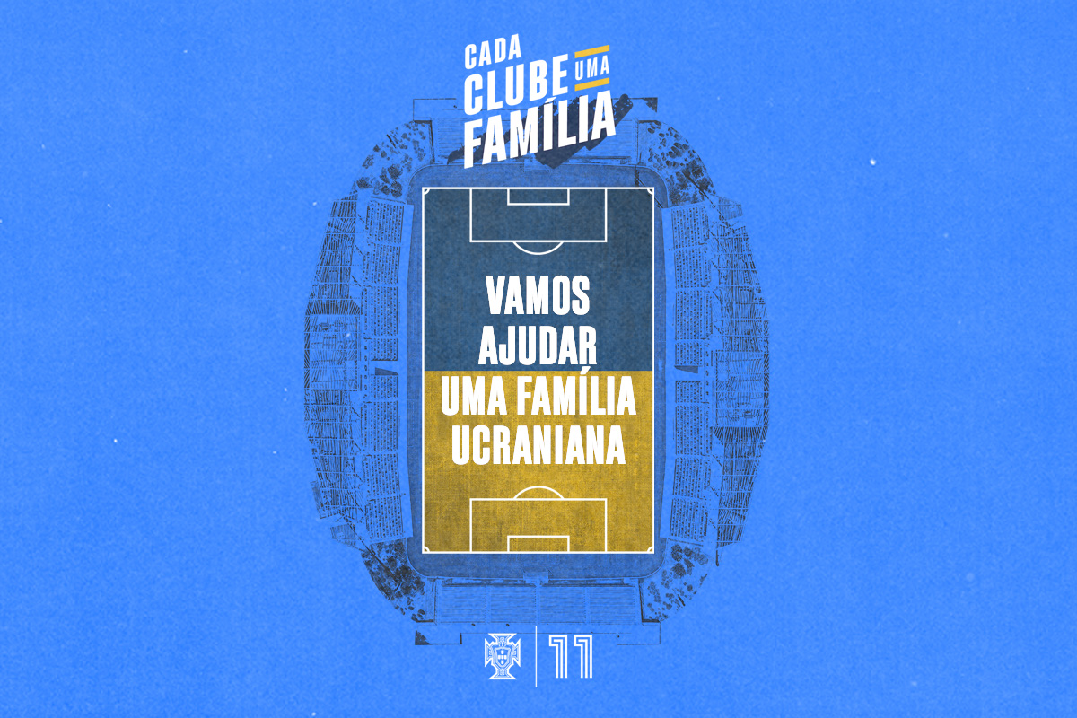 "Cada Clube, uma Família” - um plano para ajudar a Ucrânia