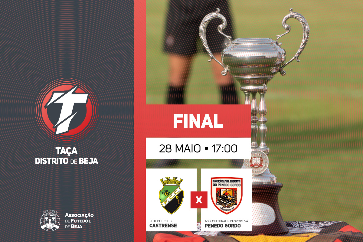 Final da Taça Distrito de Beja coloca frente-a-frente FC Castrense e ACD Penedo Gordo
