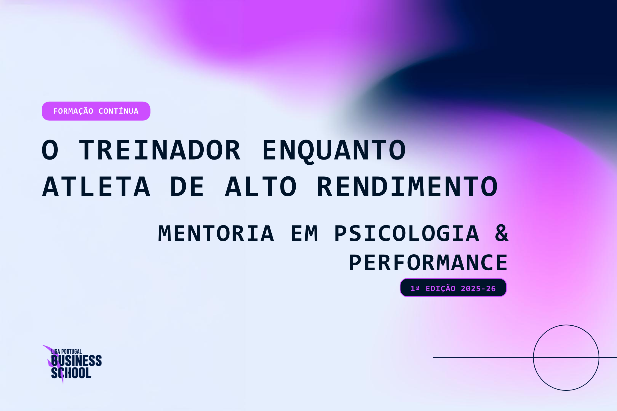 Curso de Treinador enquanto Atleta de Alto Rendimento
