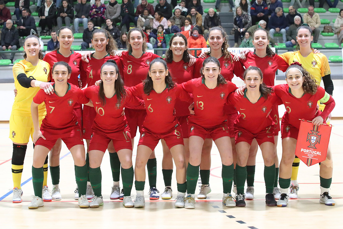 Serpa recebeu estágio da Seleção Nacional Feminina de Futsal Sub-19