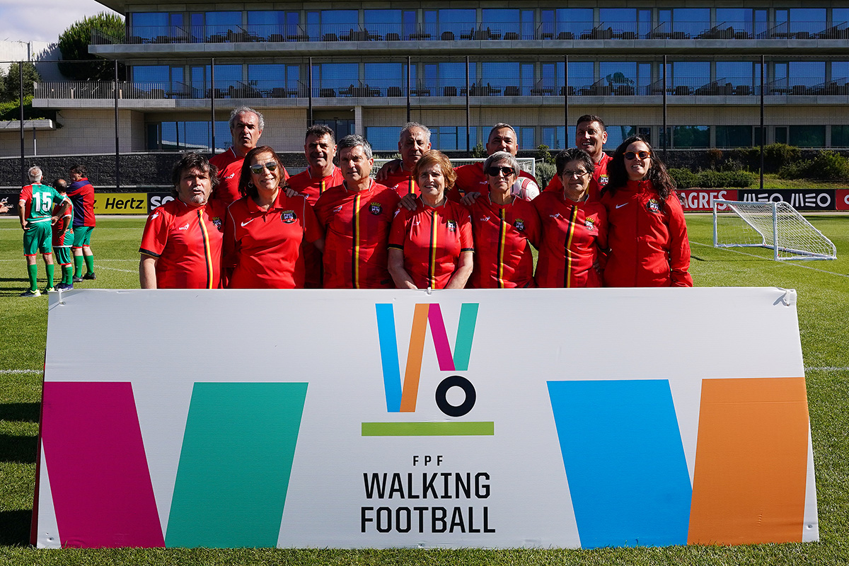 Associação de Futebol de Beja representada na II Festa do Walking Football