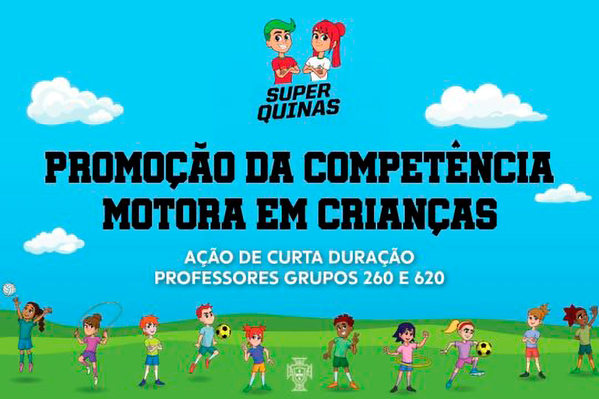 "Promoção da competência motora em crianças" - Inscrições abertas