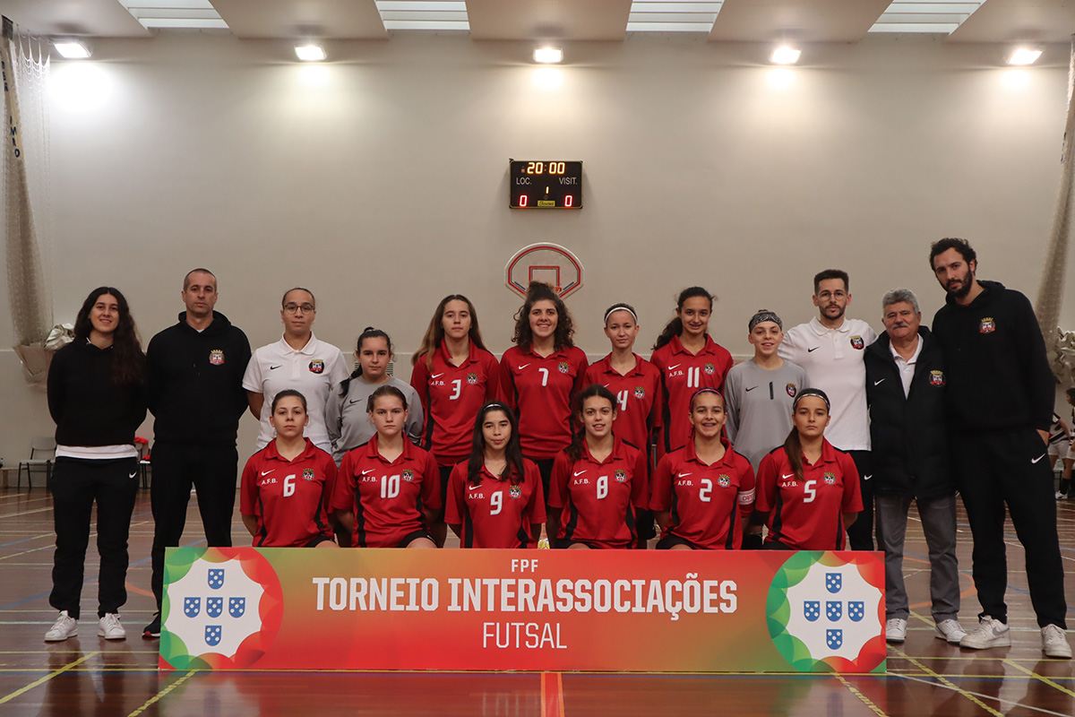 Seleção Distrital Feminina de Futsal Sub-17 deixa bons indicadores em Bragança