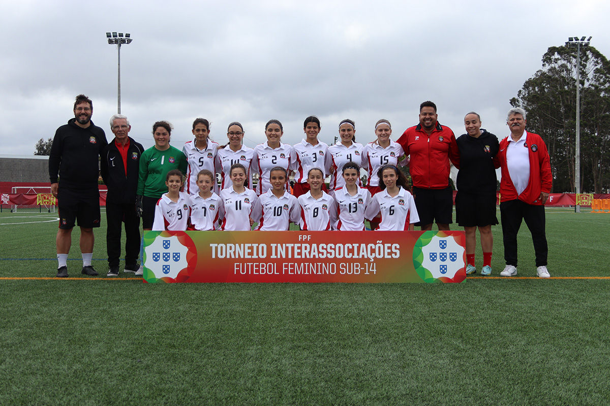 Excelente prestação da Seleção Distrital Feminina de Futebol Sub-14 na fase final do Interassociações