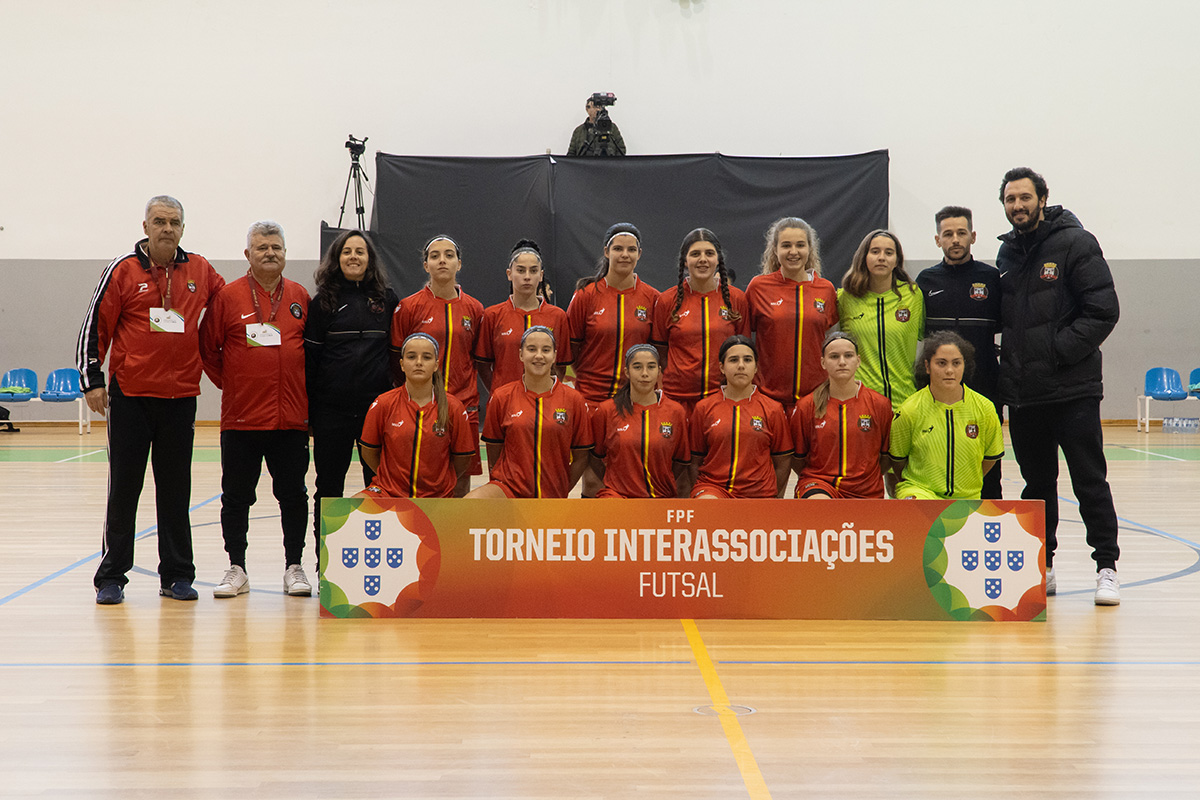 Seleção Distrital Feminina de Futsal Sub-17 alcança pleno de vitórias